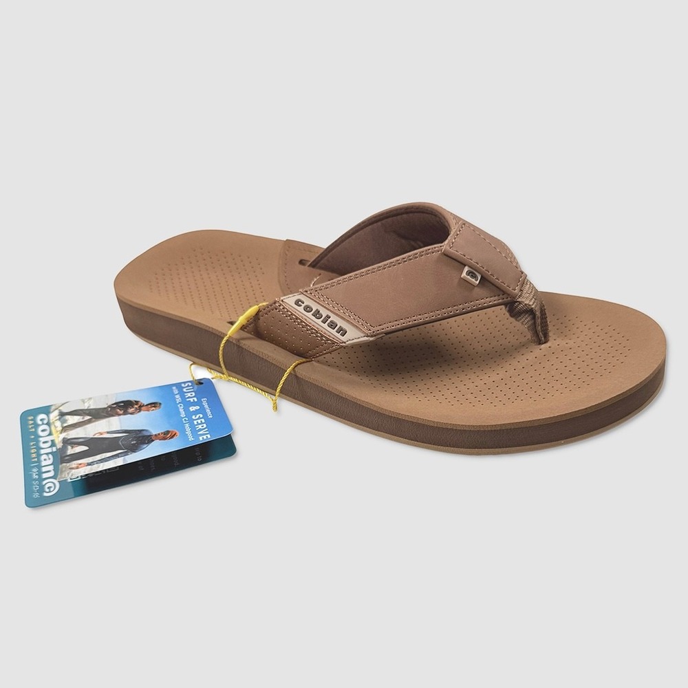 Cobian ARV 2 Sandals / Flip-Flops - NWT Mens Size 9 Tan - #49725-M2